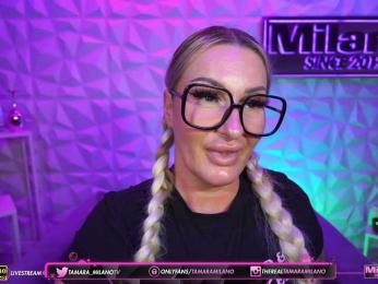 TamaraMilano webcam model stream image