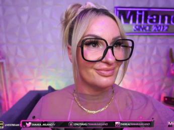 TamaraMilano webcam model stream image