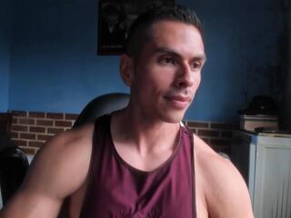 Justin Karter webcam flirt4free model stream image