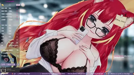 LewdFoxy_VT webcam model stream image
