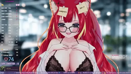 LewdFoxy_VT webcam model stream image