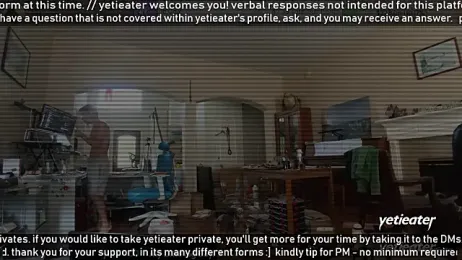 yetieater webcam model stream image