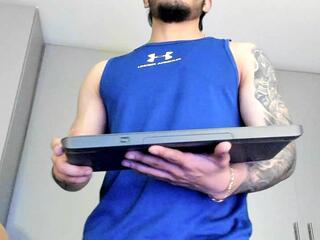 Justin Whitte webcam flirt4free model stream image