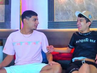 Alexkeith & Stibensuarez webcam model stream image