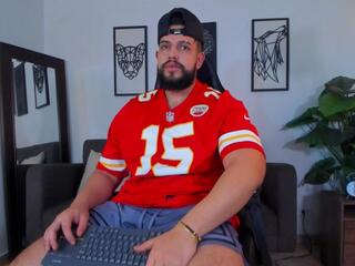 Justin Knox webcam flirt4free model stream image