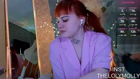 LolyMolli webcam model stream image