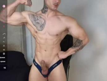 colombianmuscle8 webcam chaturbate model stream image