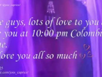 joss_caprice chaturbate stream image, 26.12.2025 04:10